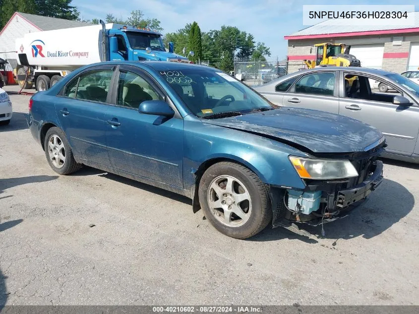 2006 Hyundai Sonata Gls V6/Lx V6 VIN: 5NPEU46F36H028304 Lot: 40210602