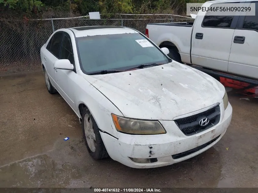 2006 Hyundai Sonata Gls V6/Lx V6 VIN: 5NPEU46F56H090299 Lot: 40741632