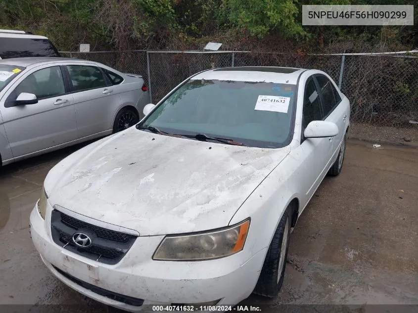 2006 Hyundai Sonata Gls V6/Lx V6 VIN: 5NPEU46F56H090299 Lot: 40741632