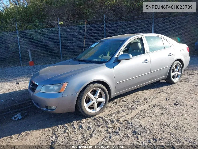 2006 Hyundai Sonata Gls V6/Lx V6 VIN: 5NPEU46F46H023709 Lot: 40765650