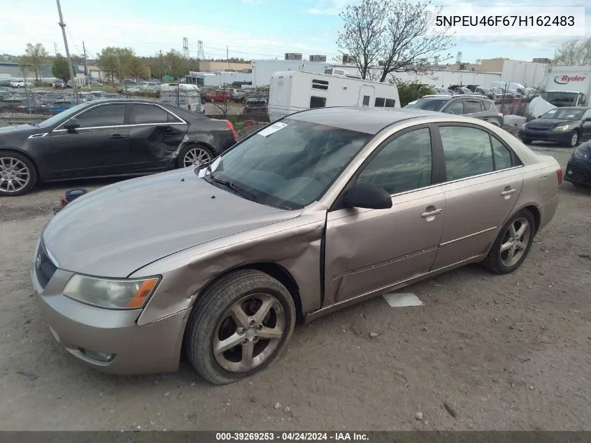 2007 Hyundai Sonata Limited/Se V6 VIN: 5NPEU46F67H162483 Lot: 39269253