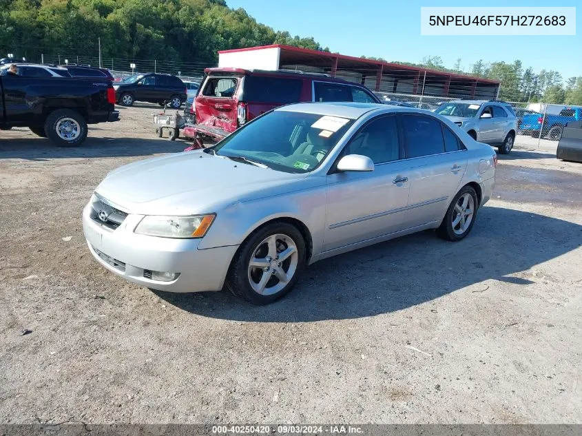 2007 Hyundai Sonata Limited/Se V6 VIN: 5NPEU46F57H272683 Lot: 40250420