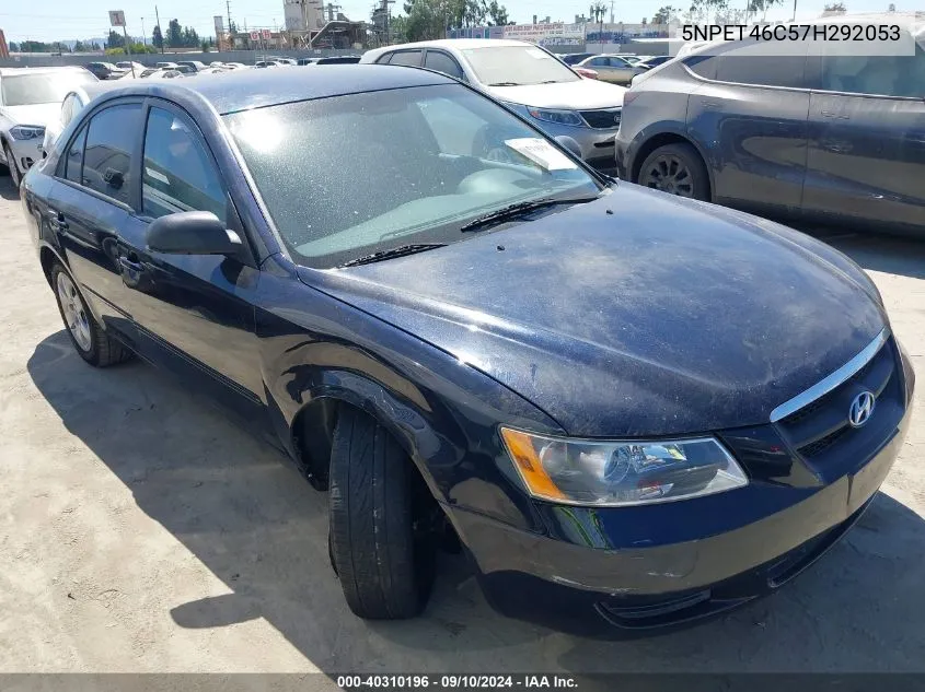 5NPET46C57H292053 2007 Hyundai Sonata Gls