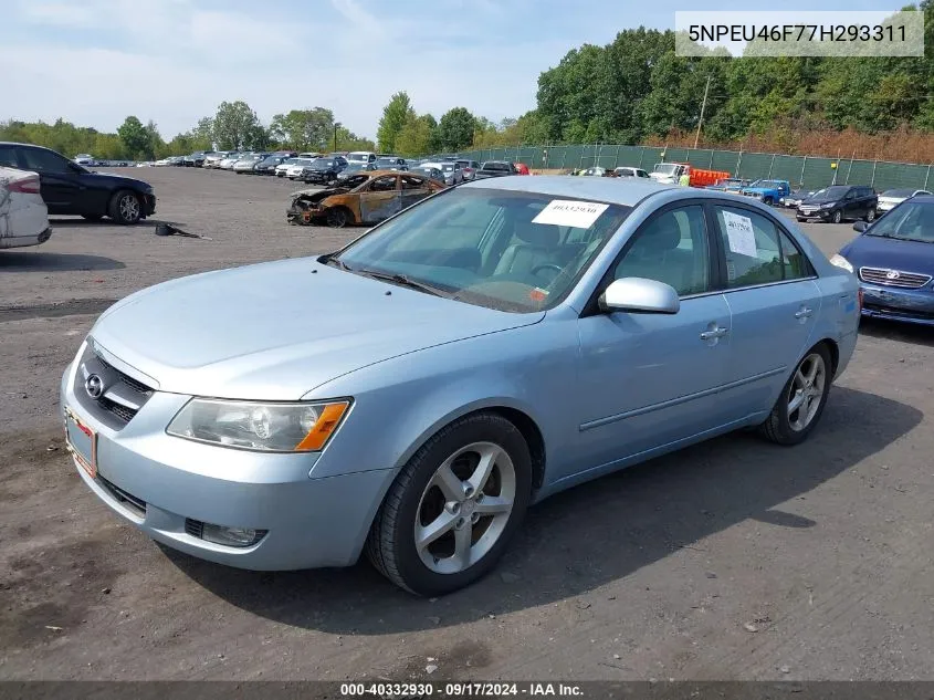 5NPEU46F77H293311 2007 Hyundai Sonata Limited/Se V6