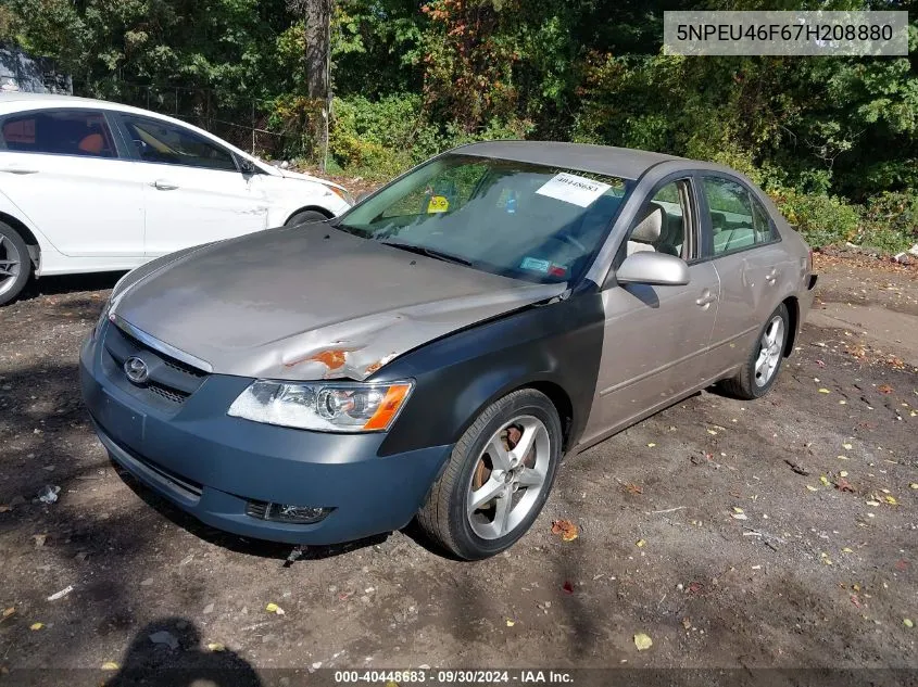 2007 Hyundai Sonata Limited/Limited W/Xm/Se V6 VIN: 5NPEU46F67H208880 Lot: 40448683