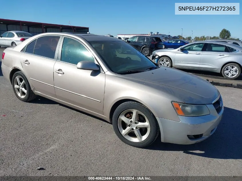 2007 Hyundai Sonata Limited/Se V6 VIN: 5NPEU46F27H272365 Lot: 40623444