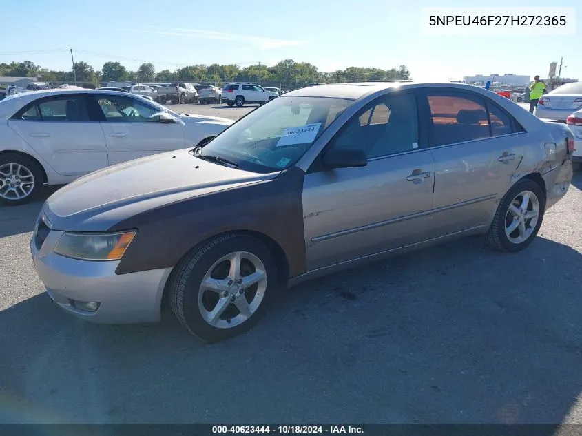 2007 Hyundai Sonata Limited/Se V6 VIN: 5NPEU46F27H272365 Lot: 40623444