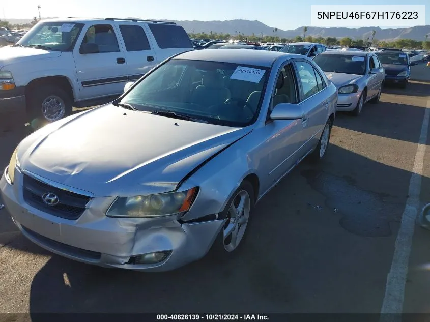 2007 Hyundai Sonata Se/Limited VIN: 5NPEU46F67H176223 Lot: 40626139