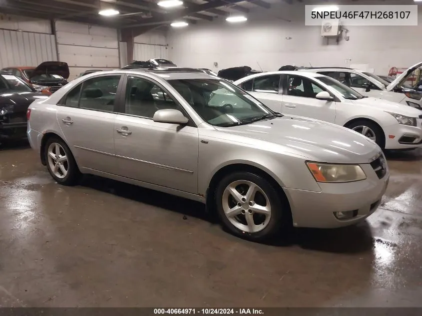 2007 Hyundai Sonata Se/Limited VIN: 5NPEU46F47H268107 Lot: 40664971