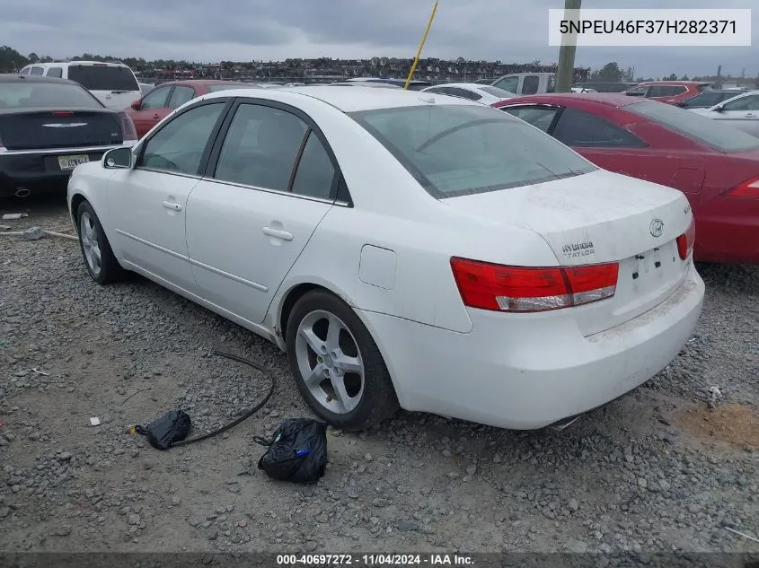 5NPEU46F37H282371 2007 Hyundai Sonata Limited/Se V6