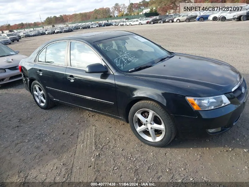 2007 Hyundai Sonata Gls VIN: 5NPET46C87H282097 Lot: 40777438