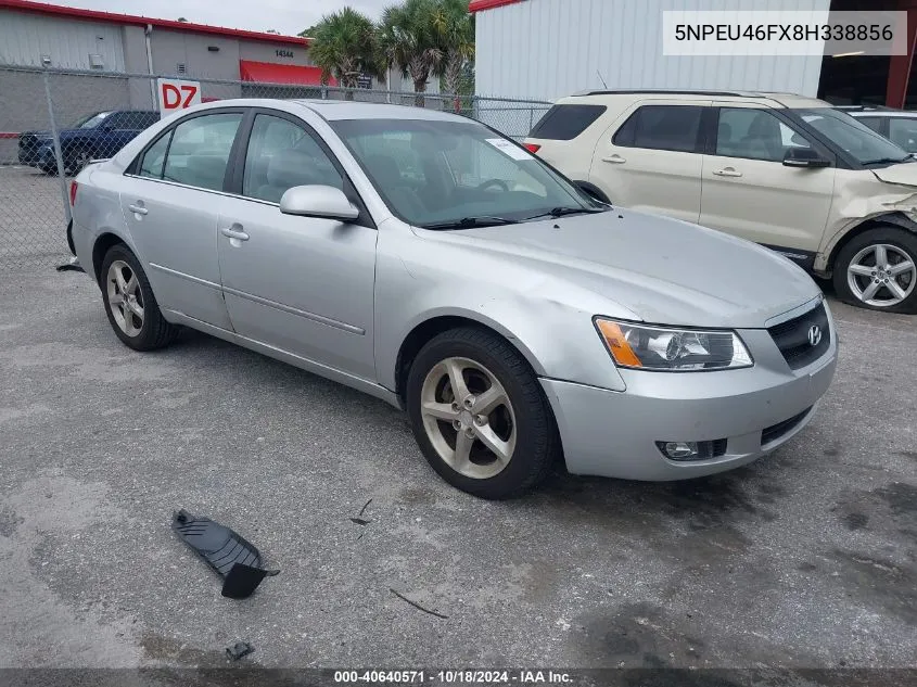 5NPEU46FX8H338856 2008 Hyundai Sonata Limited V6/Se V6