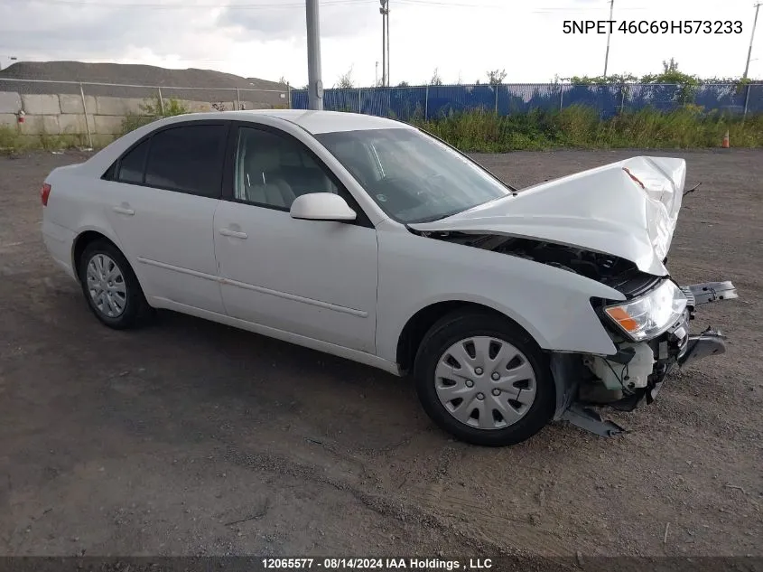 2009 Hyundai Sonata VIN: 5NPET46C69H573233 Lot: 12065577