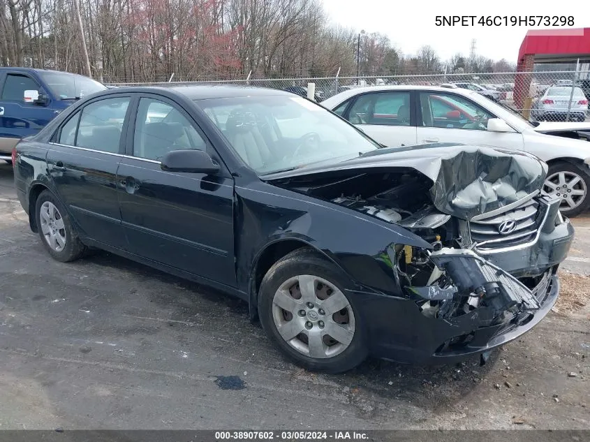 2009 Hyundai Sonata Gls VIN: 5NPET46C19H573298 Lot: 38907602