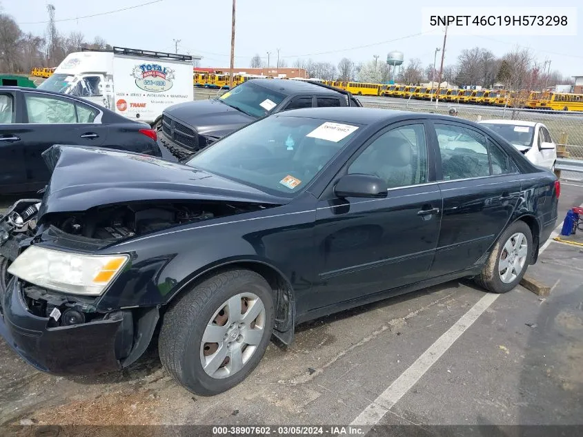 2009 Hyundai Sonata Gls VIN: 5NPET46C19H573298 Lot: 38907602