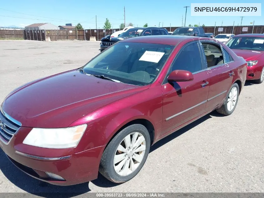 2009 Hyundai Sonata Limited VIN: 5NPEU46C69H472979 Lot: 39553723