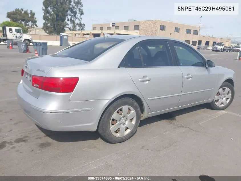 5NPET46C29H495081 2009 Hyundai Sonata Gls