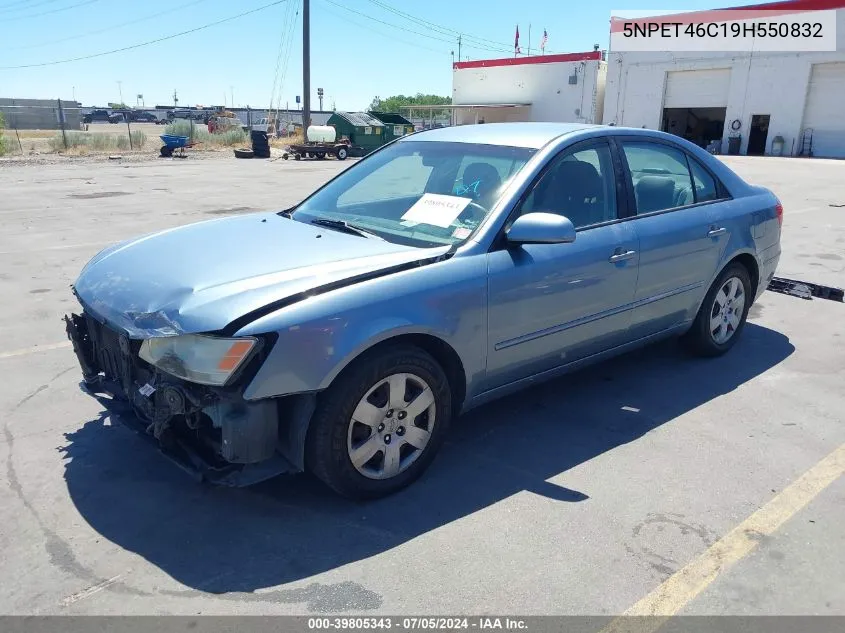 5NPET46C19H550832 2009 Hyundai Sonata Gls