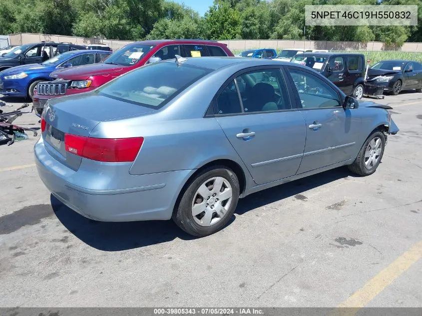 5NPET46C19H550832 2009 Hyundai Sonata Gls