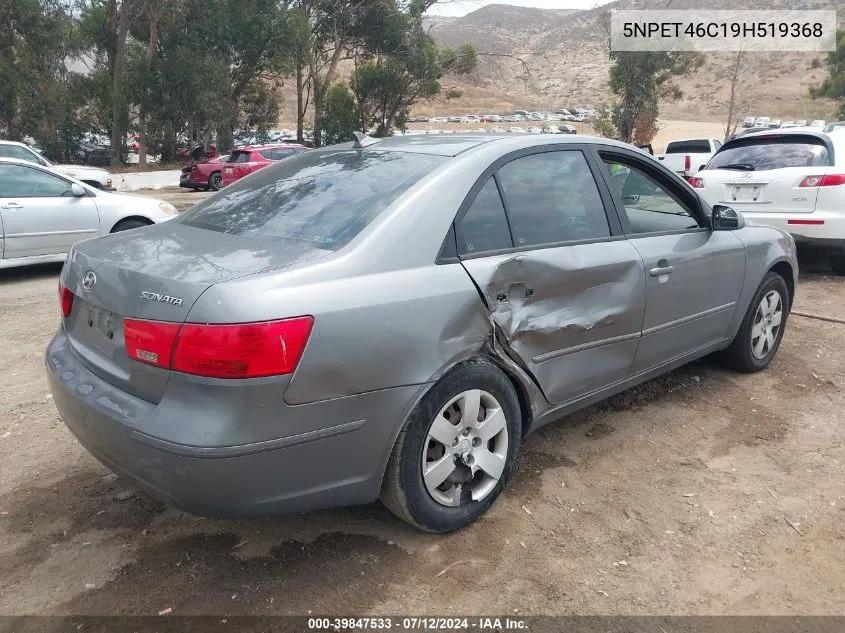 5NPET46C19H519368 2009 Hyundai Sonata Gls