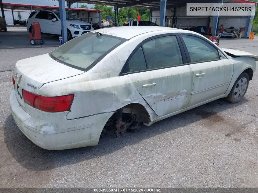 2009 Hyundai Sonata Gls VIN: 5NPET46CX9H462989 Lot: 39850747