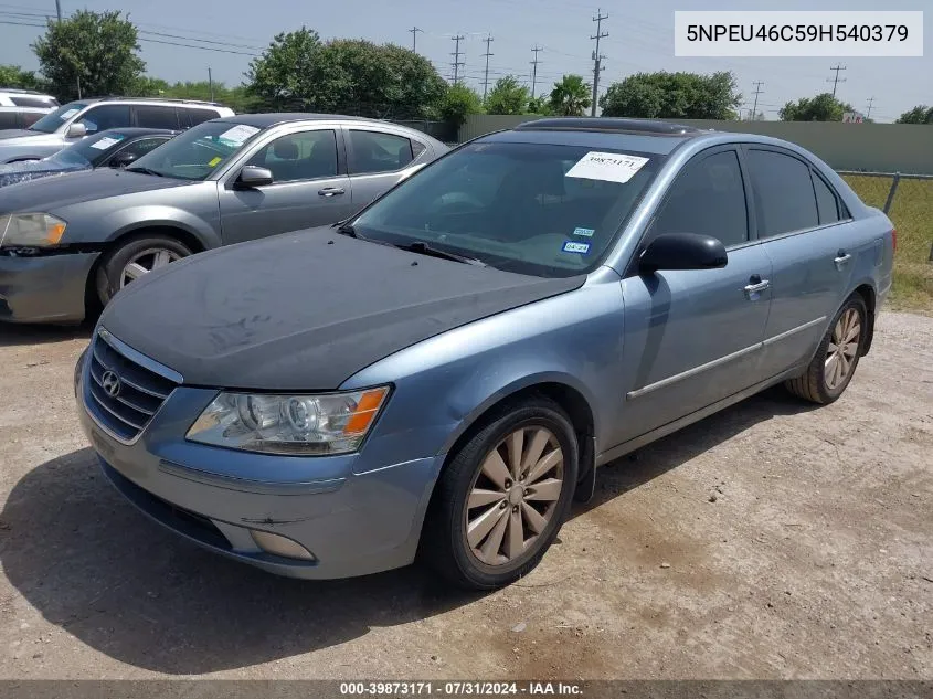 2009 Hyundai Sonata Limited VIN: 5NPEU46C59H540379 Lot: 39873171