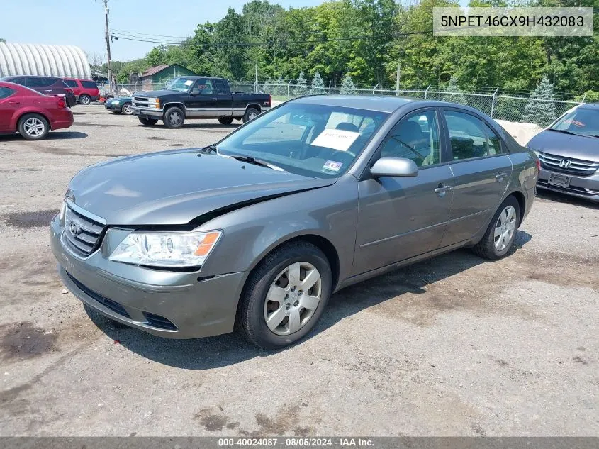 5NPET46CX9H432083 2009 Hyundai Sonata Gls