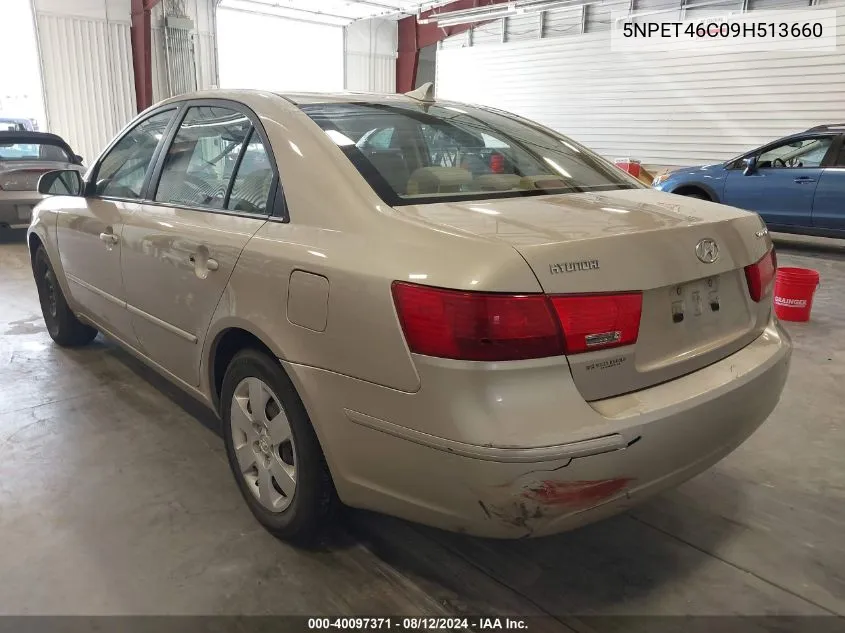 5NPET46C09H513660 2009 Hyundai Sonata Gls