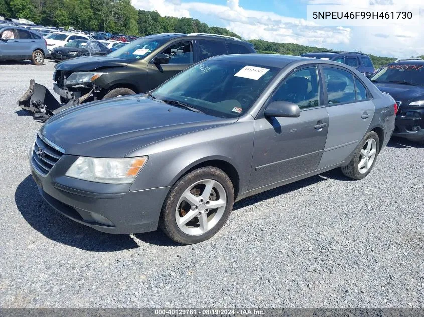 2009 Hyundai Sonata Se V6 VIN: 5NPEU46F99H461730 Lot: 40129761