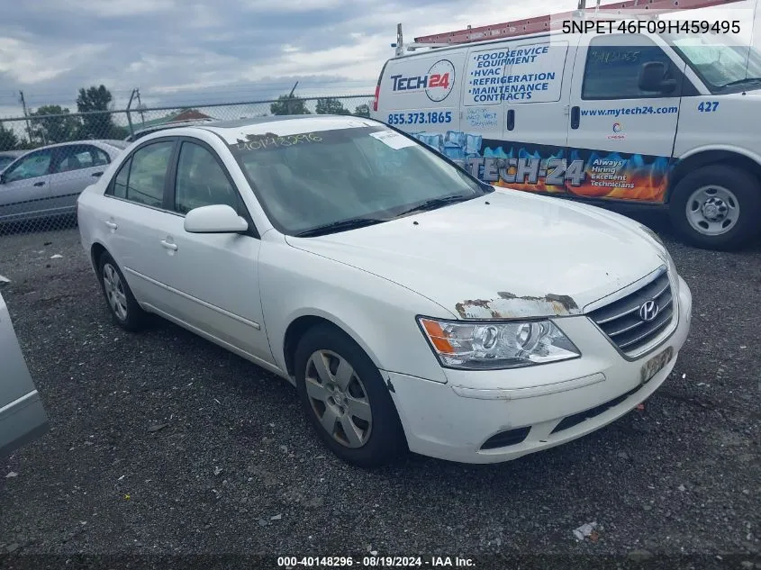 5NPET46F09H459495 2009 Hyundai Sonata Gls V6