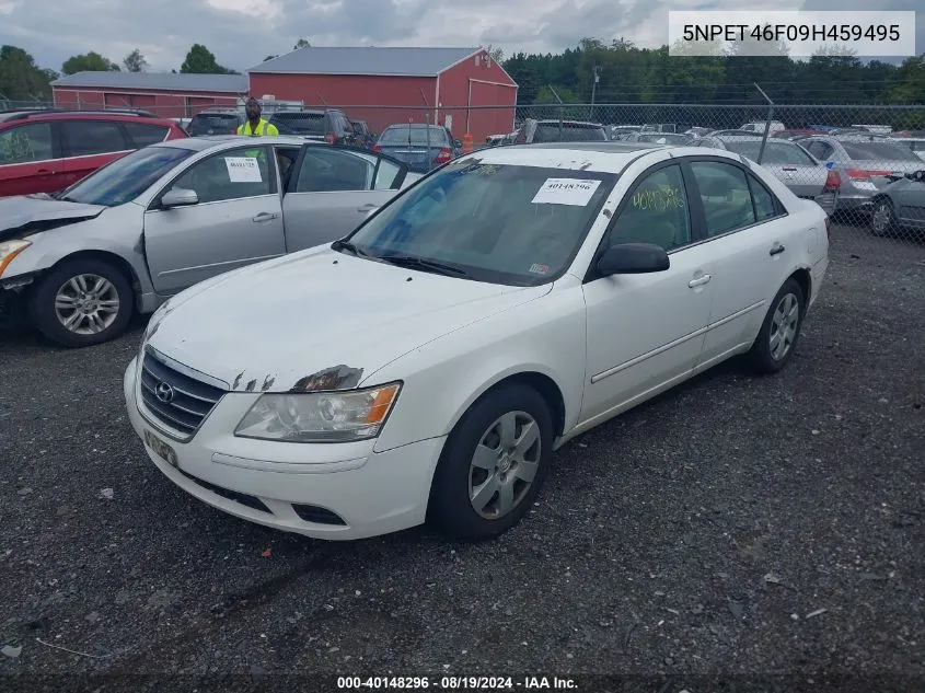 5NPET46F09H459495 2009 Hyundai Sonata Gls V6