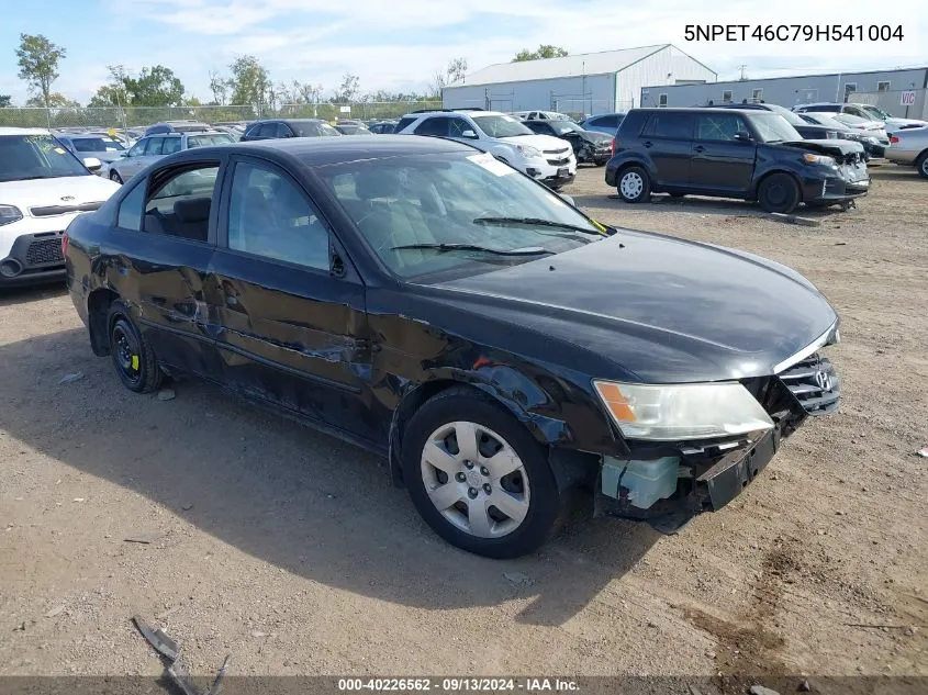 2009 Hyundai Sonata Gls VIN: 5NPET46C79H541004 Lot: 40226562