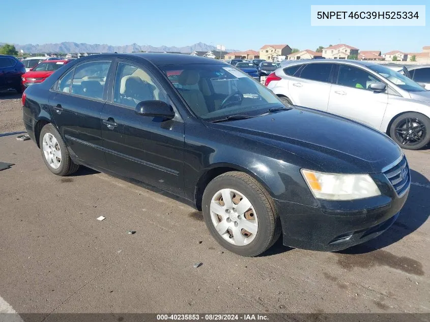 2009 Hyundai Sonata Gls VIN: 5NPET46C39H525334 Lot: 40235853