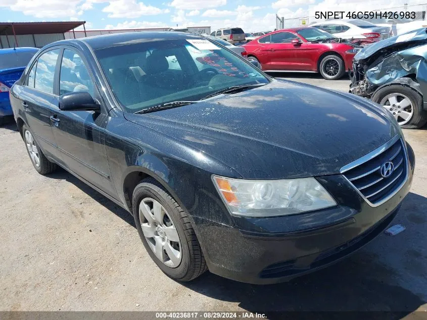 2009 Hyundai Sonata Gls VIN: 5NPET46C59H426983 Lot: 40236817