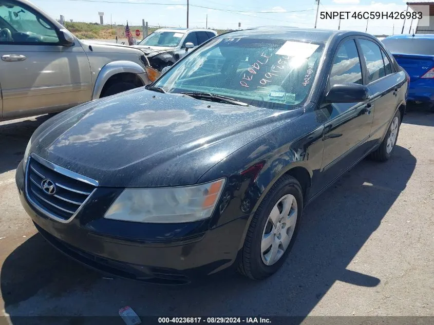 5NPET46C59H426983 2009 Hyundai Sonata Gls