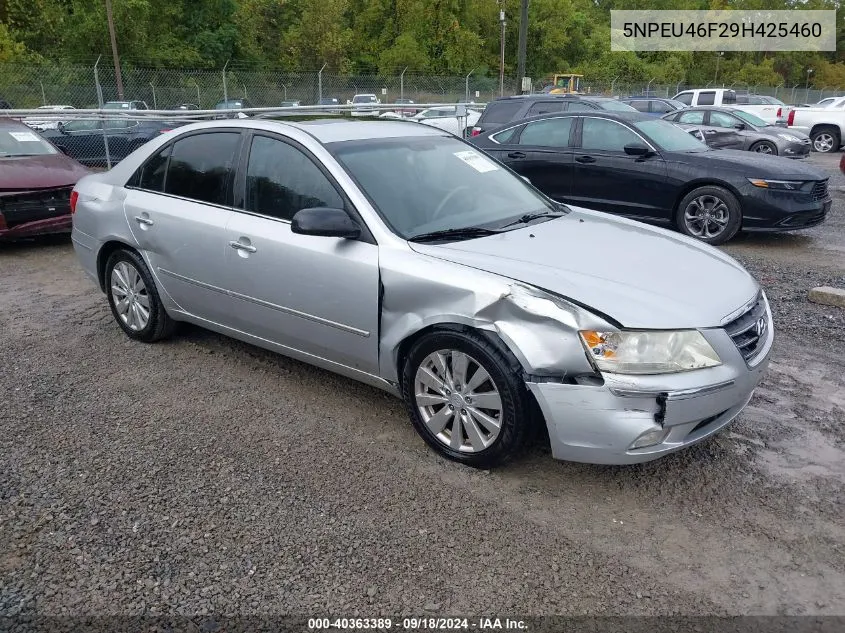 5NPEU46F29H425460 2009 Hyundai Sonata Se/Limited