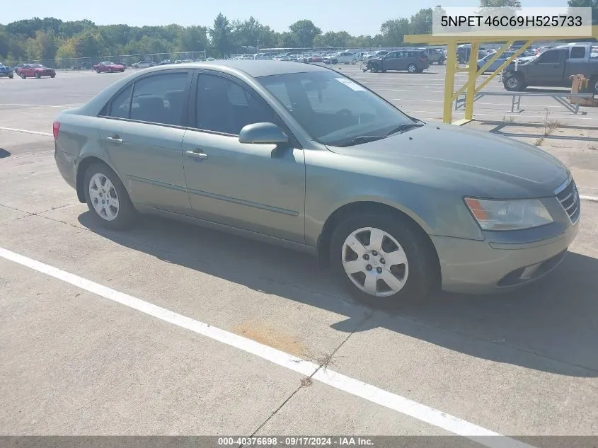 2009 Hyundai Sonata Gls VIN: 5NPET46C69H525733 Lot: 40376698