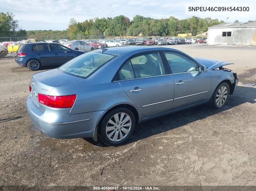 2009 Hyundai Sonata Limited VIN: 5NPEU46C89H544300 Lot: 40596657