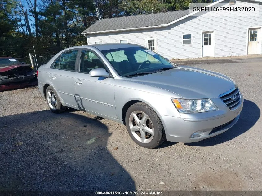 2009 Hyundai Sonata Se V6 VIN: 5NPEU46F99H432020 Lot: 40611516