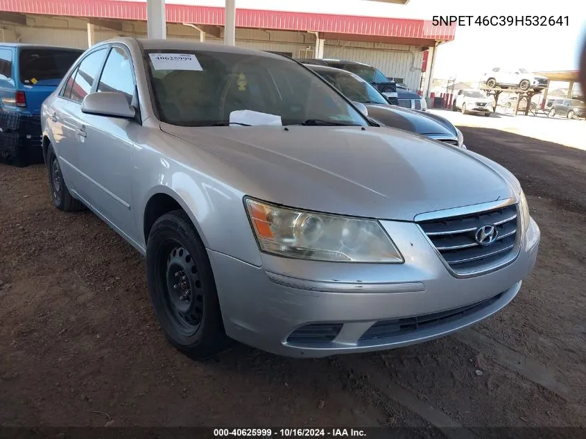 2009 Hyundai Sonata Gls VIN: 5NPET46C39H532641 Lot: 40625999