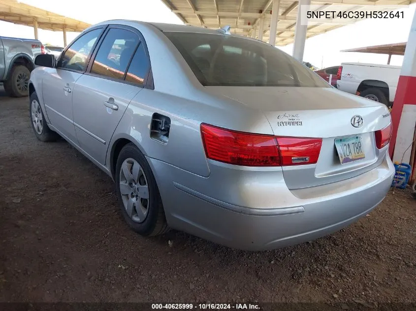 2009 Hyundai Sonata Gls VIN: 5NPET46C39H532641 Lot: 40625999