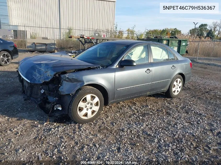 5NPET46C79H536367 2009 Hyundai Sonata Gls