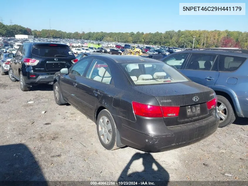 5NPET46C29H441179 2009 Hyundai Sonata Gls