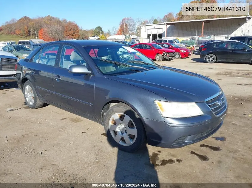 2009 Hyundai Sonata Gls VIN: 5NPET46C79H441310 Lot: 40704546