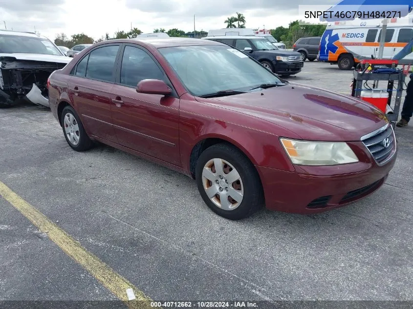 2009 Hyundai Sonata Gls VIN: 5NPET46C79H484271 Lot: 40712662