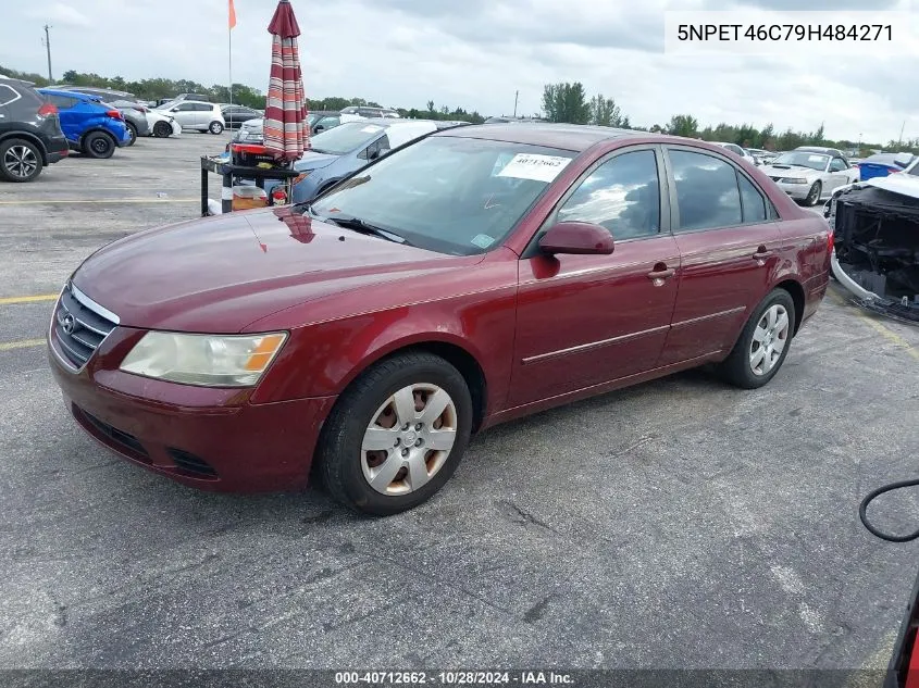 2009 Hyundai Sonata Gls VIN: 5NPET46C79H484271 Lot: 40712662