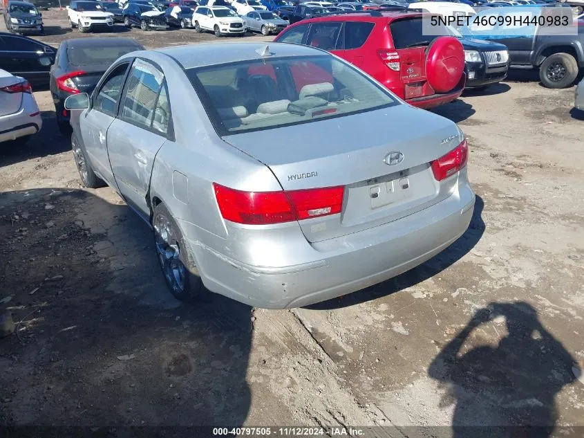 2009 Hyundai Sonata Gls VIN: 5NPET46C99H440983 Lot: 40797505