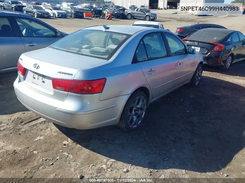 2009 Hyundai Sonata Gls VIN: 5NPET46C99H440983 Lot: 40797505