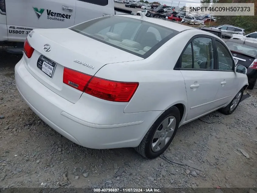 2009 Hyundai Sonata Gls VIN: 5NPET46C09H507373 Lot: 40798697