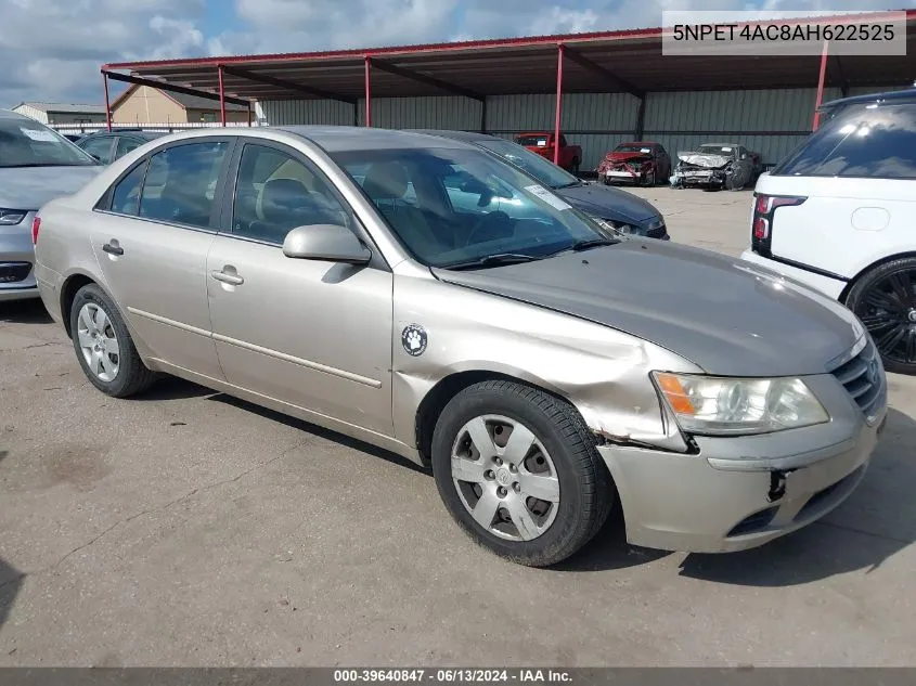 2010 Hyundai Sonata Gls VIN: 5NPET4AC8AH622525 Lot: 39640847